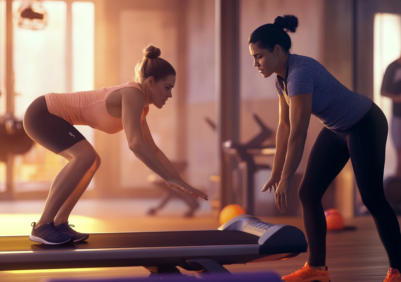 Тренер welsor демонструє правильну техніку